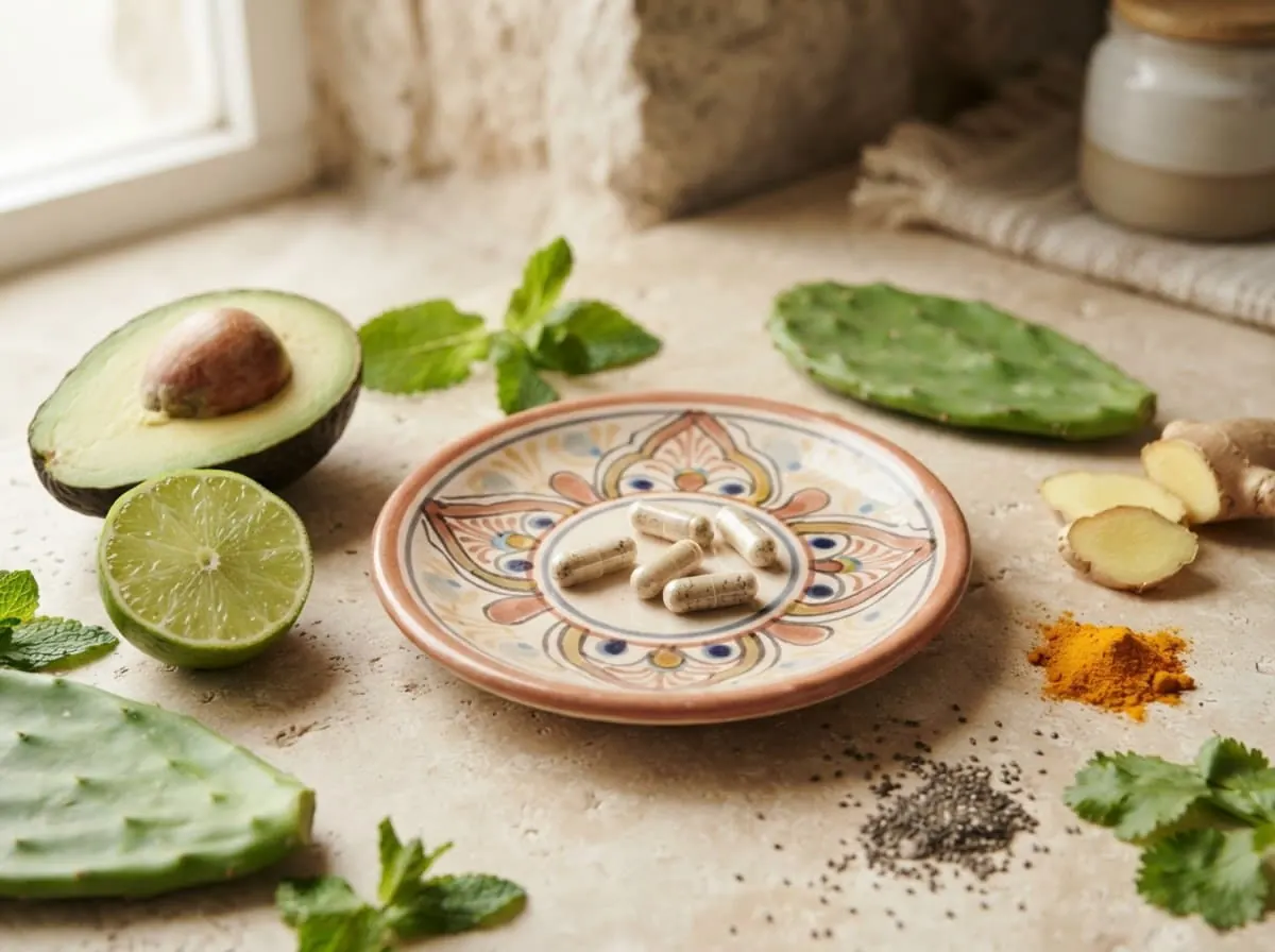 Ingredientes naturales típicos de México